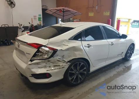 2019 Honda Civic Sport from USA, damaged, VIN 2HGFC2F86KH583023